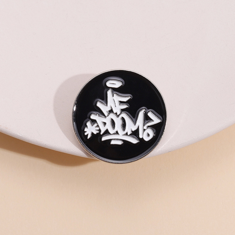 MF Doom Band Enamel Pin - Metal Pin